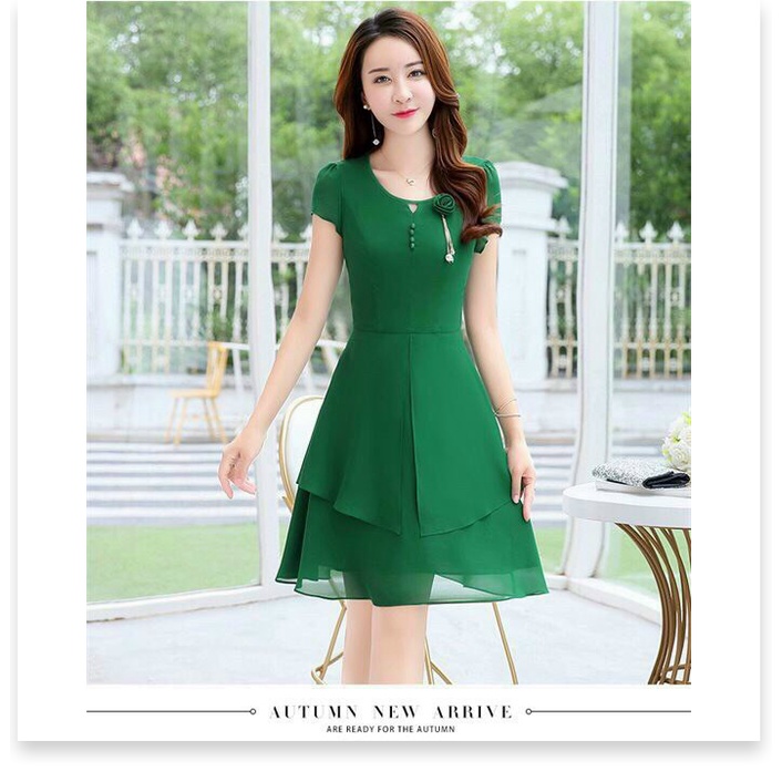 ĐẦM XÒE DỰ TIỆC XINH XẮN , SANG TRỌNG . TÔN DÁNG CHO CHỊ EM KME FASHION