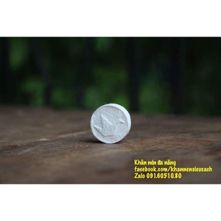 100v KHĂN NÉN DẠNG VIÊN TRẦN