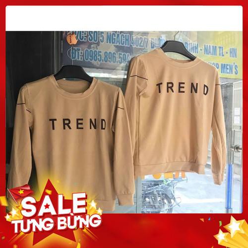 Áo Thun Đôi Thu Đông Siêu hót cao cấp chất Da cá mềm mịn - D04 TREND - Hàng nhập khẩu