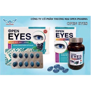 Viên uống bổ mắt Open-Eyes - Lọ 30 viên
