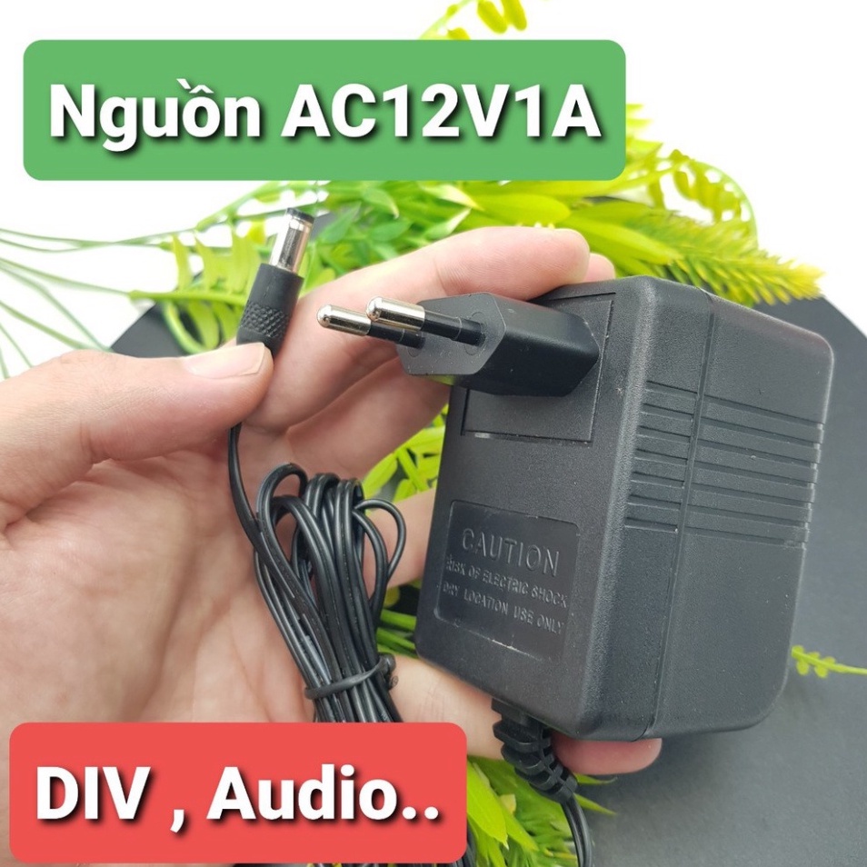 Nguồn  AC12V1A Nguồn Chất Lượng🍀Nguồn Biến Áp AC-AC 12V1A🍀Adapter AC-AC 220V-12V🍀AA-121ABN