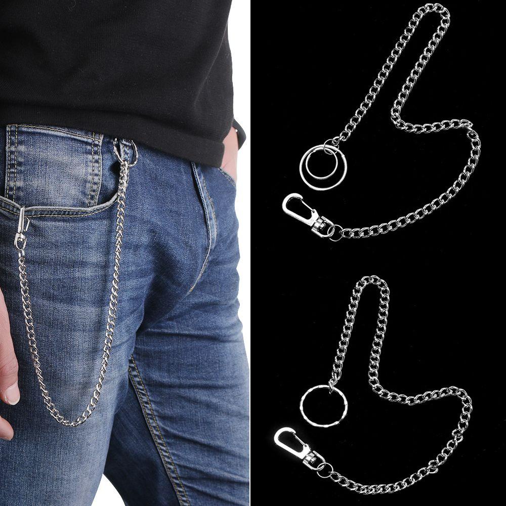 Ket1 Quần Thời Trang Dây Đơn / Đôi / Ba Sợi Phong Cách Punk Rock Biker Có 10 Kiểu