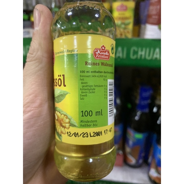 Dầu Óc Chó Đức Kunella Feinkost 100ml