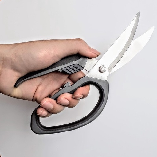 Kéo cắt gà WMF màu đen 23cm [Nhập Đức]