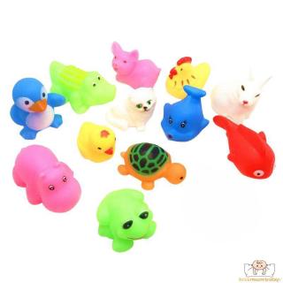 ⛄TT-13PCS summer baby water animal sound toy