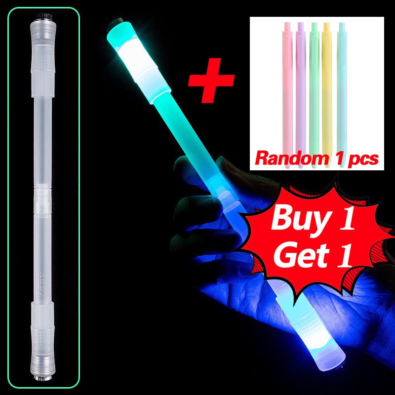 Bút Xoay Có Đèn LED Chống Trượt Tiện Dụng