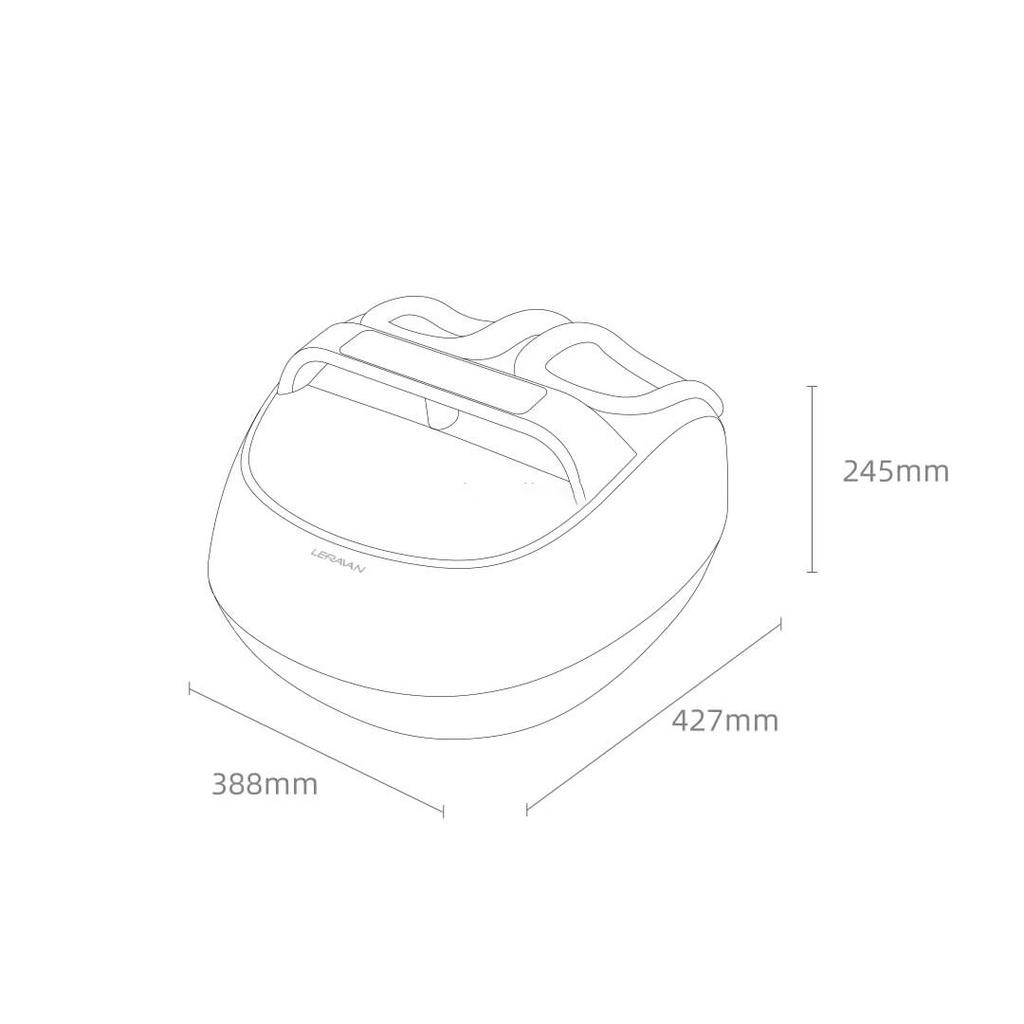 Máy massage chân bấm huyệt Leravan LJ-ZJ008 tiện lợi  chính hãng Xiaomi Youpin - Minh Tín Shop