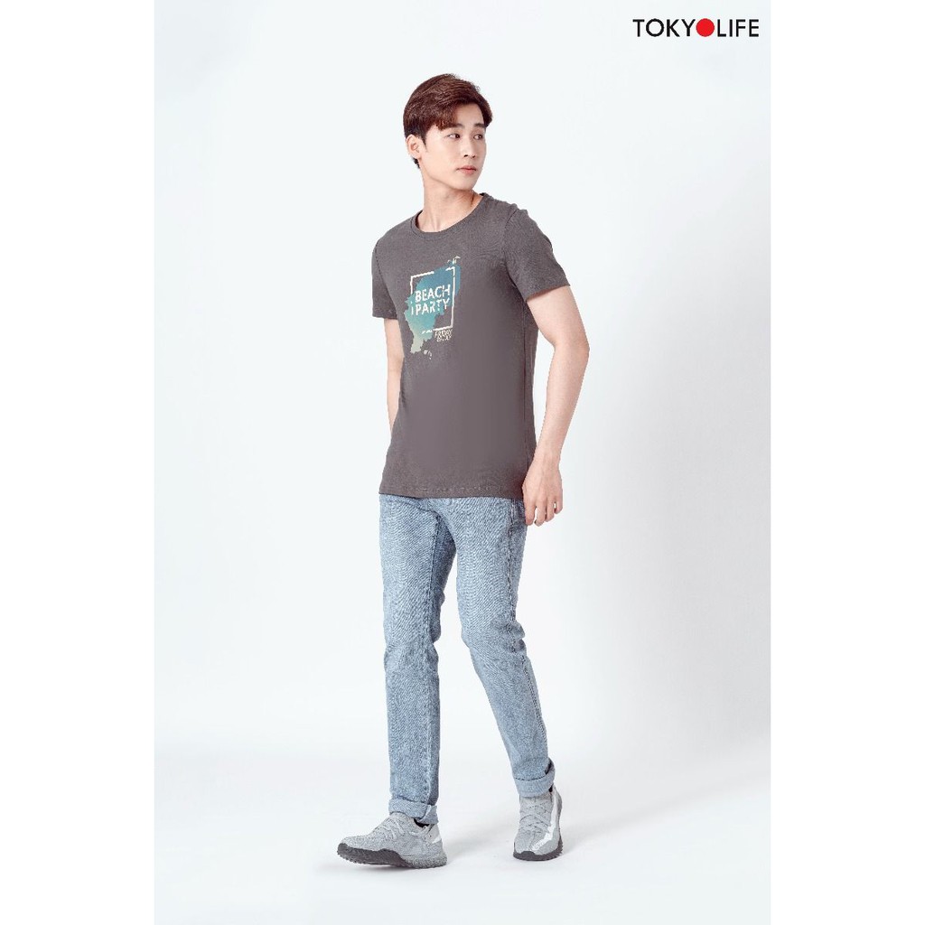 Quần Jeans Nam TOKYOLIFE dáng ôm I7JEA006I