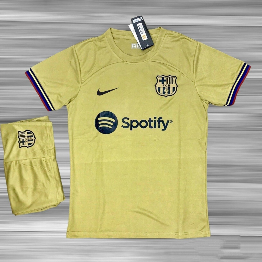 Áo Bóng Đá CLB Barcelona-Quần áo bóng đá vải gai Thái Cao Cấp - Co Giãn 4 Chiều