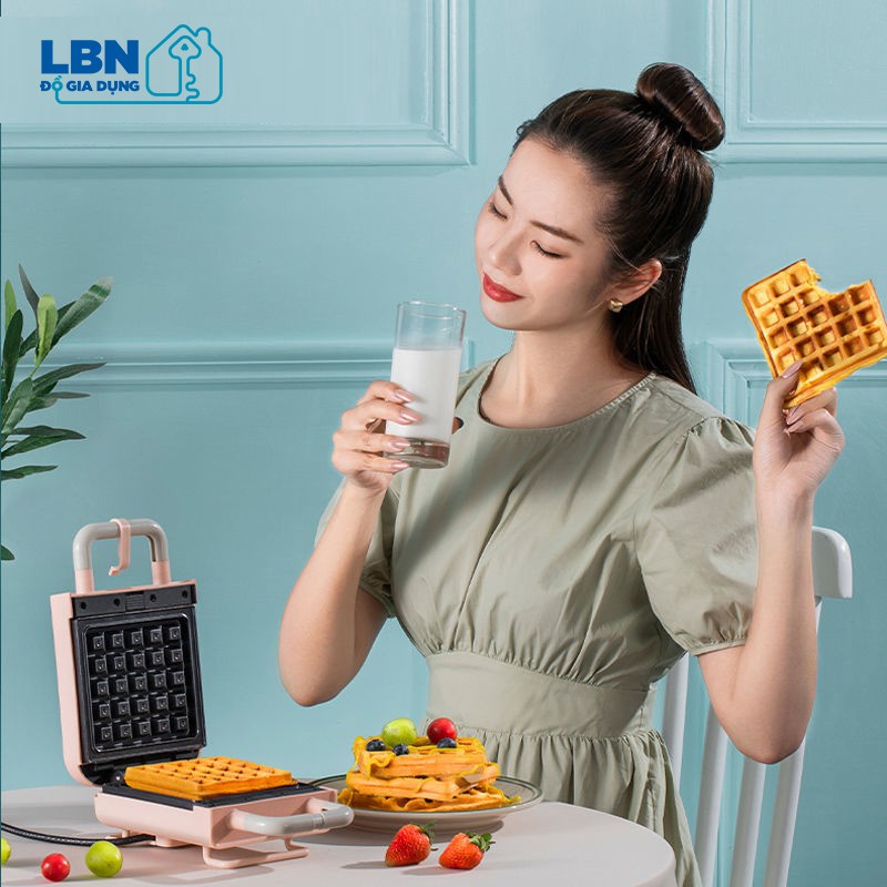 [ORDER] MÁY NƯỚNG BÁNH LÀM BÁNH ĐA NĂNG 1-3 KHUÔN MIXIAOBAI LÀM BÁNH SANDWICH WAFFLE TRỨNG GÀ NON TAKOYAKI