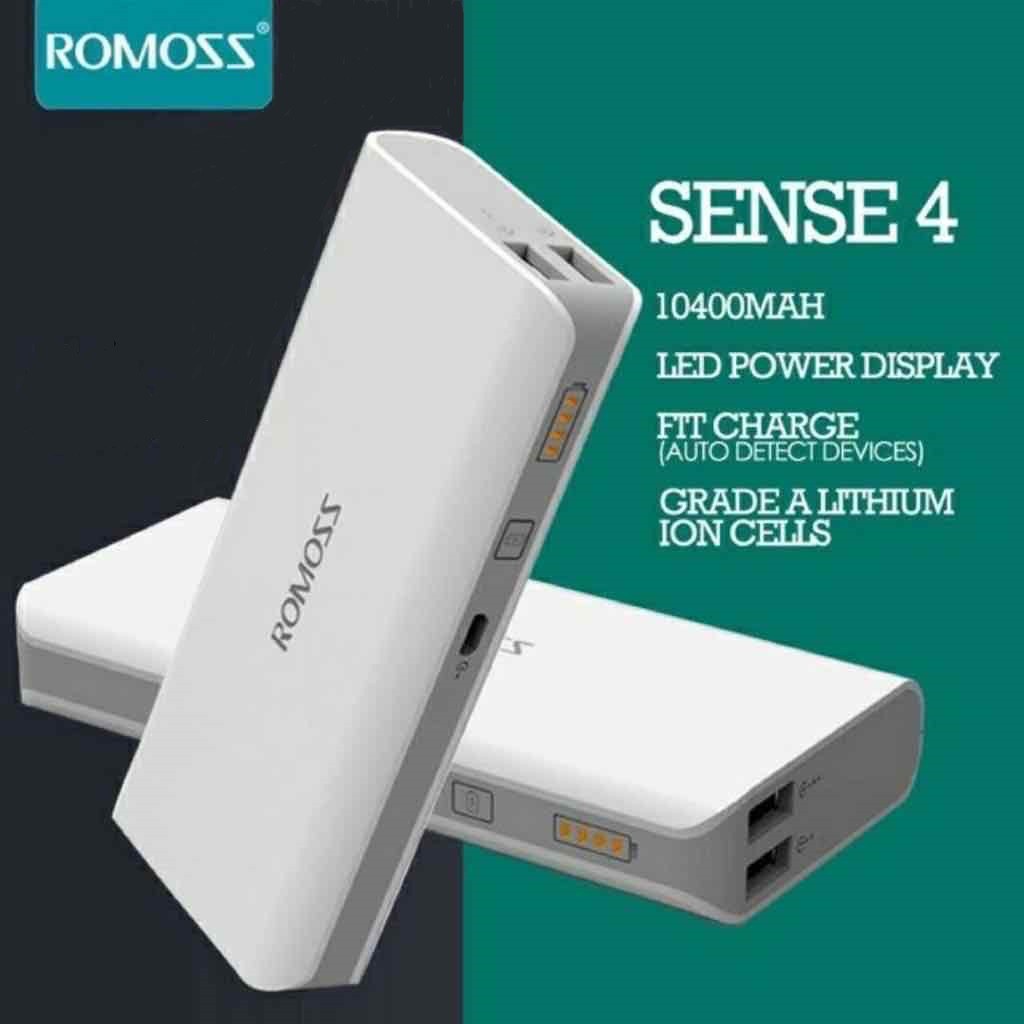 Sạc Dự Phòng ROMOSS SENSE 4/ 4S / PSP10 10000mAh Chính Hãng