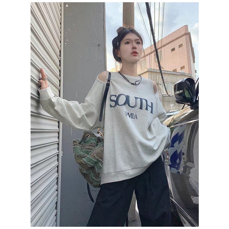 Áo Thun Nữ Dài Tay Cổ Tròn Thời Trang Hàn