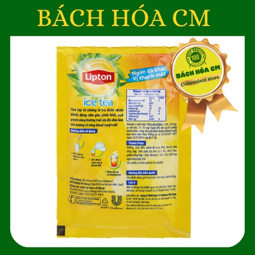 Trà Lipton Hòa Tan Chanh Mật Ong/ Vị Trà Đào