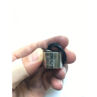 Nam châm điện 30N (3kg) điện áp 12VDC, 24VDC
