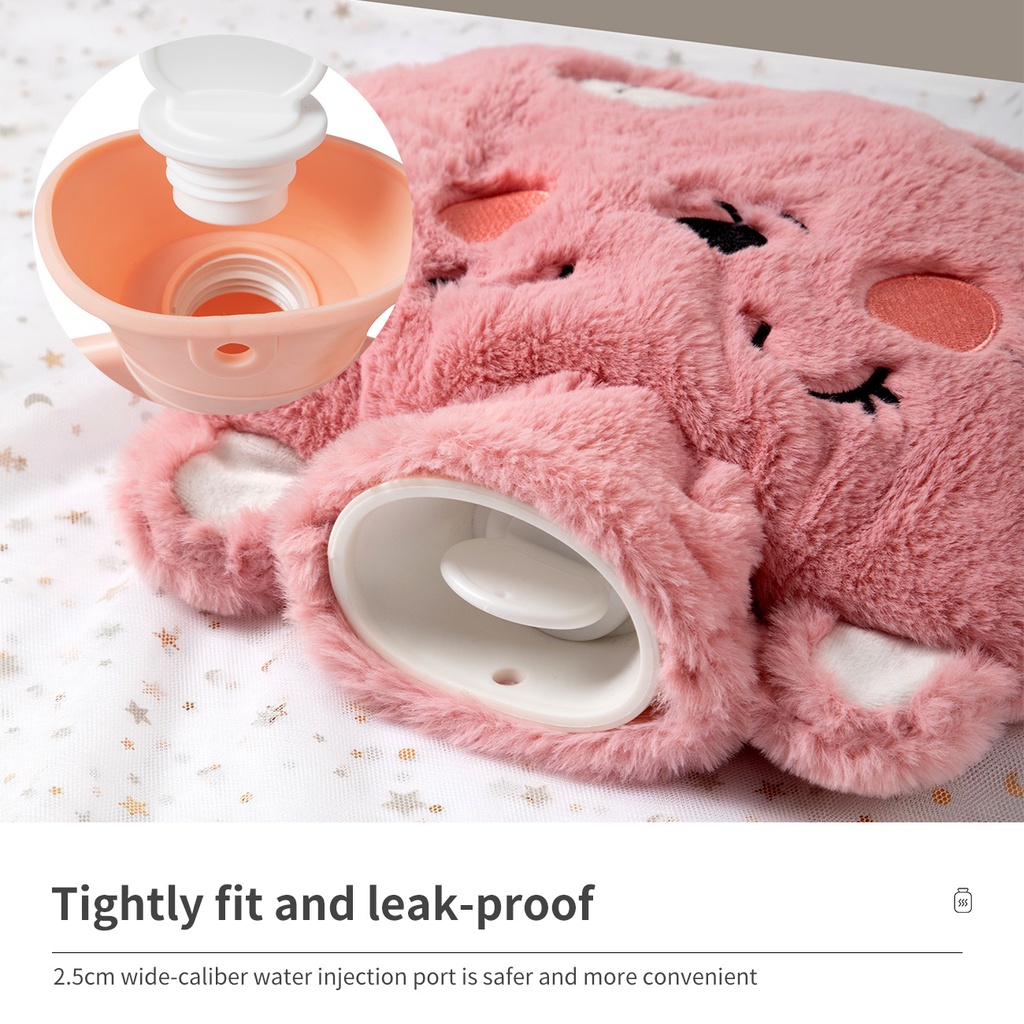 Đai đeo bụng chườm nóng lâu dài JUJIAJIA chất liệu nhung dày dặn