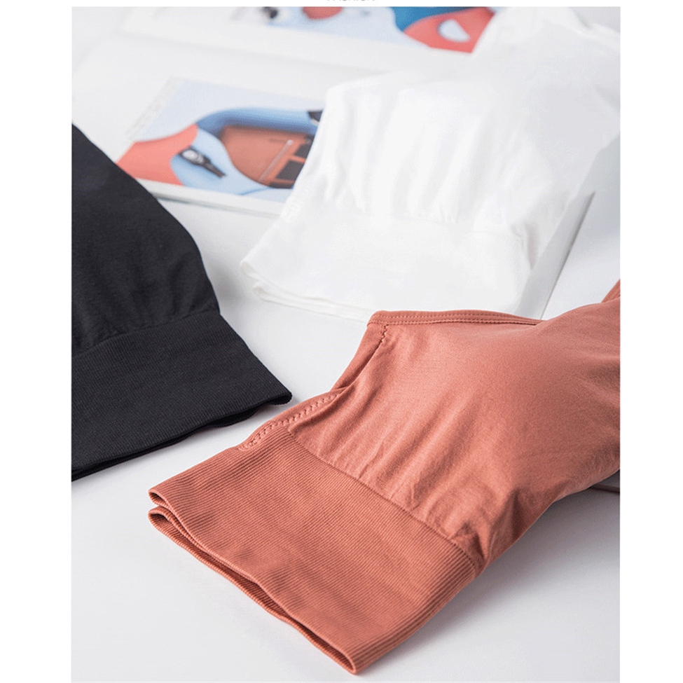 Áo croptop CuteByte không tay màu trơn thời trang cho nữ