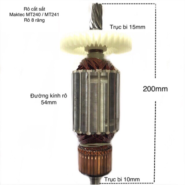 Rô to Cắt sắt Maktec MT240 / MT241