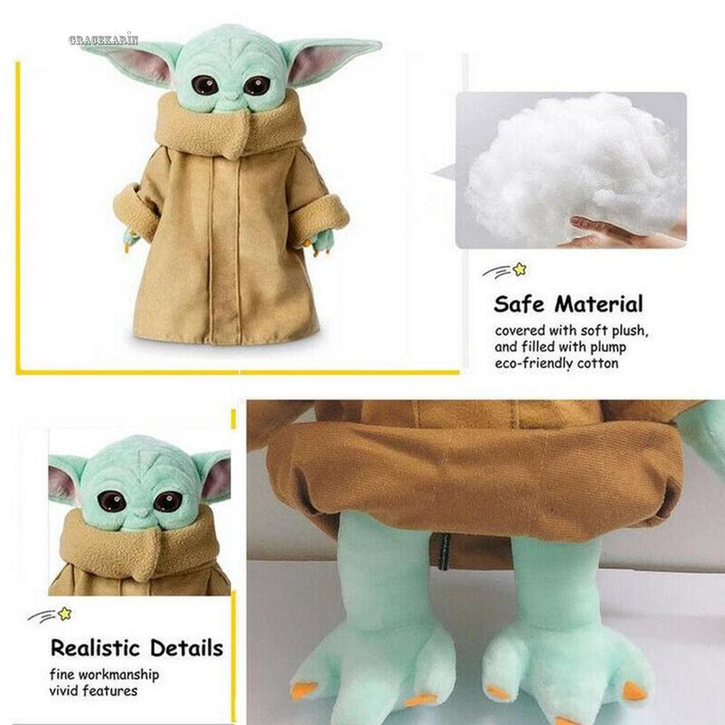 Thú Nhồi Bông Hình Yoda 25cm