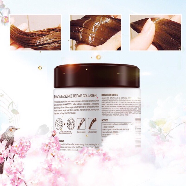 🌾Best Seller🎋Dầu hấp tóc Collagen Karseell Maca siêu mềm mượt tóc 500ml | BigBuy360 - bigbuy360.vn