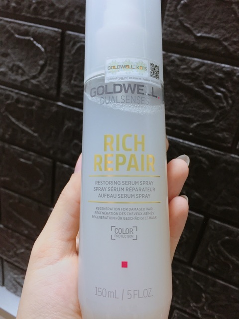 (Chính Hãng Giá Sỉ) Xịt Dưỡng Phục Hồi Tóc Goldwell 150ml