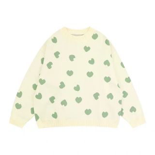 [Hàng order] Áo len in tim