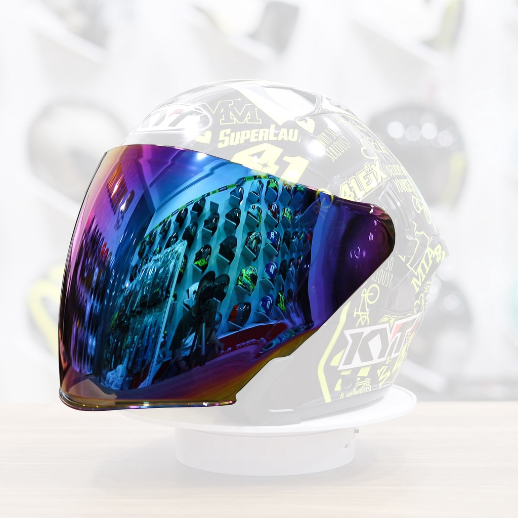 Kính Nón KYT NFJ Gương Titan 7 Màu