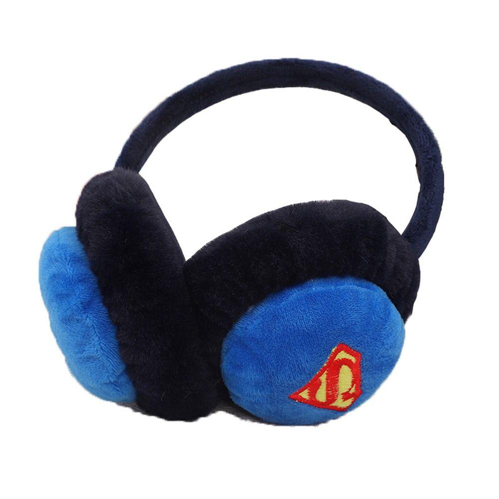 Chụp Tai Phủ Lông Giữ Ấm Mùa Đông Thoải Mái Chống Gió Hình Nhện Cho Bé Trai Và Bé Gái