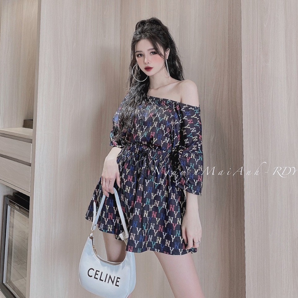Set đồ nữ cá tính, set quần sóc áo quây đi chơi sang chảnh mùa hè đẹp 8A00192 | BigBuy360 - bigbuy360.vn
