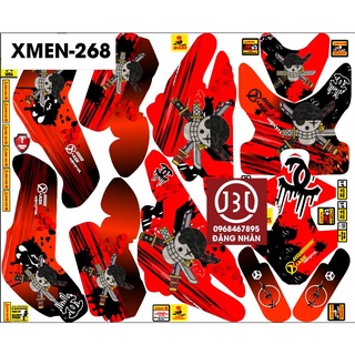 Tem trùm xe điện xmen mã 268