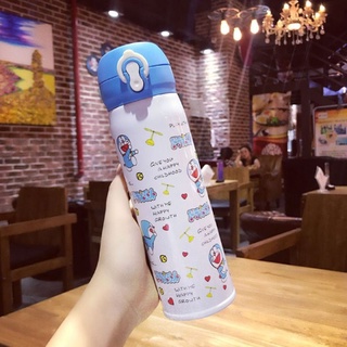Bình Giữ Nhiệt Doremon + kitty + unicorn 500ml