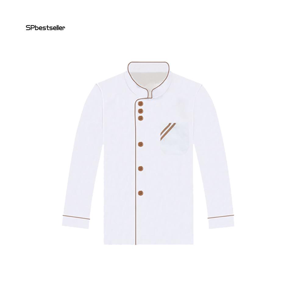 Áo đồng phục đầu bếp thời trang thanh lịch cho nam và nữ