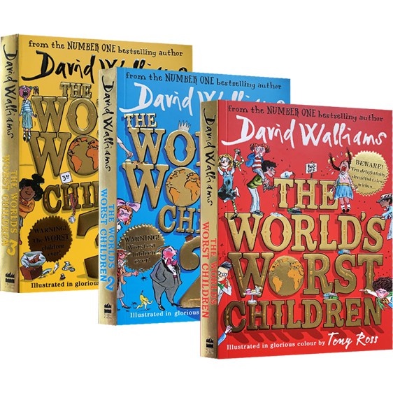 [Freeship]Bộ Nhập - The world's worst children - David walliams