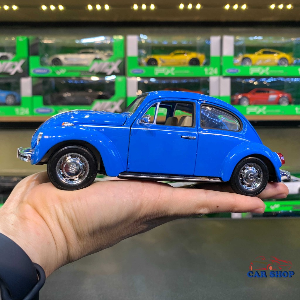 Xe Mô Hình Volkswagen Classic Beetle Tỉ Lệ :24 Của Hãng Welly