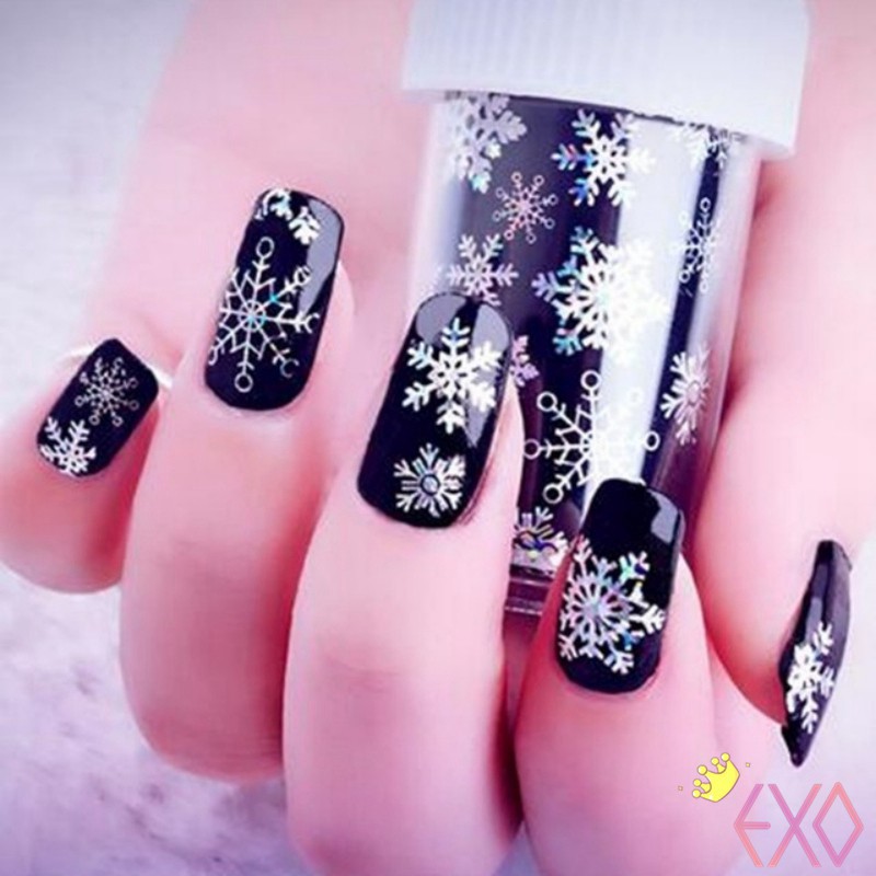 Giấy foil hologram dán móng nghệ thuật