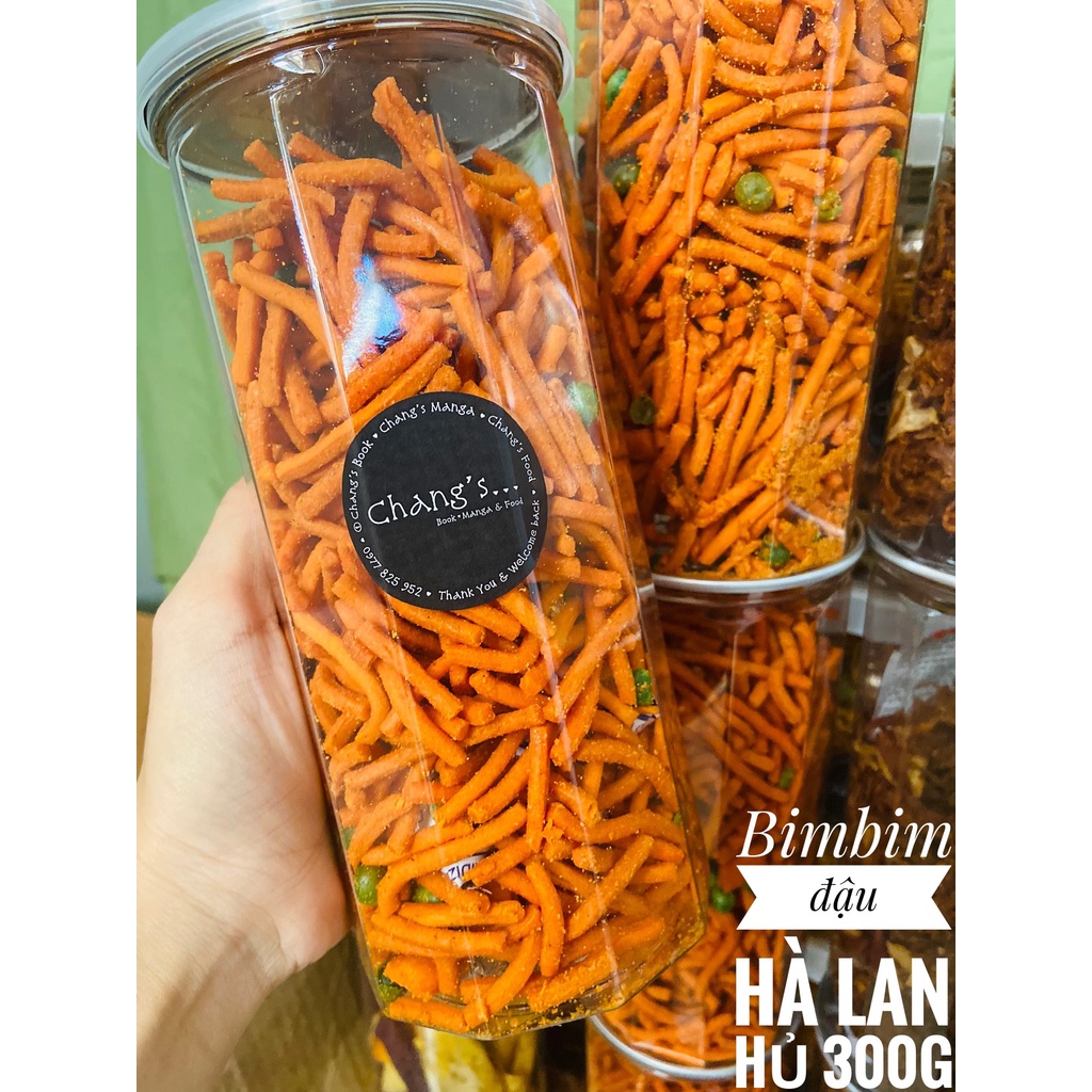 Bim bim đậu hà lan 300G Hủ Pet cao cấp - Chang's Food