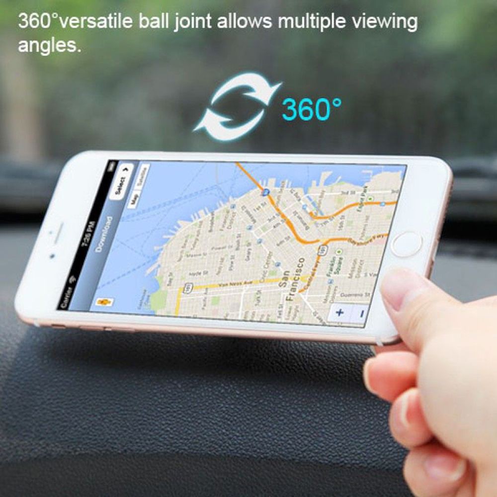 Đồ giữ điện thoại từ tính, xoay 360 độ, dùng trên xe hơi | BigBuy360 - bigbuy360.vn