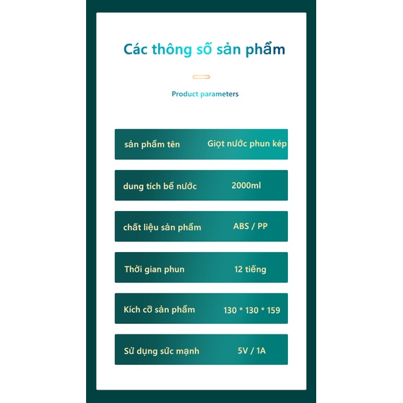 Máy Tạo Ẩm Không Khí Phun Kép 2000ml Máy Khuếch Tán Tinh Dầu Thơm Siêu Âm,Máy Tạo Sương Mù Với Đèn LED Nhiều Màu Sắc