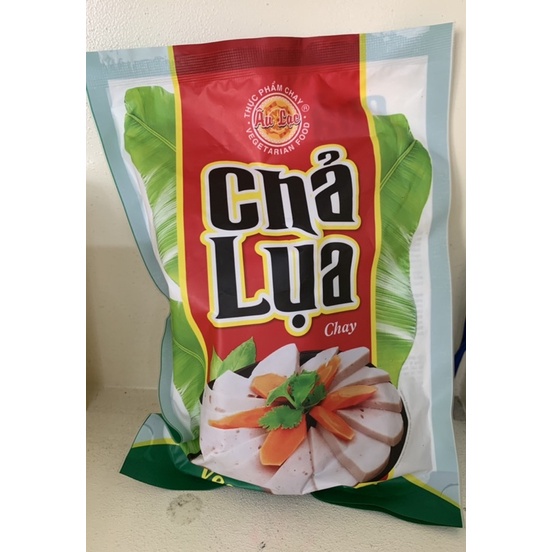 Chả lụa chay Âu Lạc 250g hàng tiệt trùng không cần giữ lạnh - Vegan meat Roll