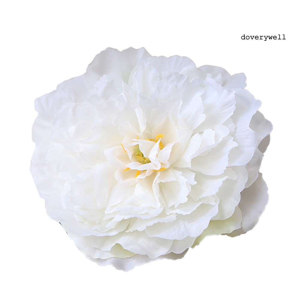 1 Bông Hoa Mẫu Đơn Nhân Tạo 16cm Trang Trí Tiệc Cưới