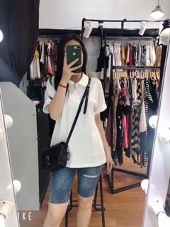 Phông cổ đức dáng oversize
