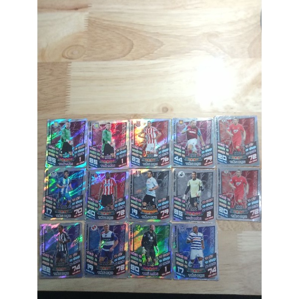 Thẻ Cầu Thủ Bóng Đá Poca Match Attax Mùa Giải 2012-2013