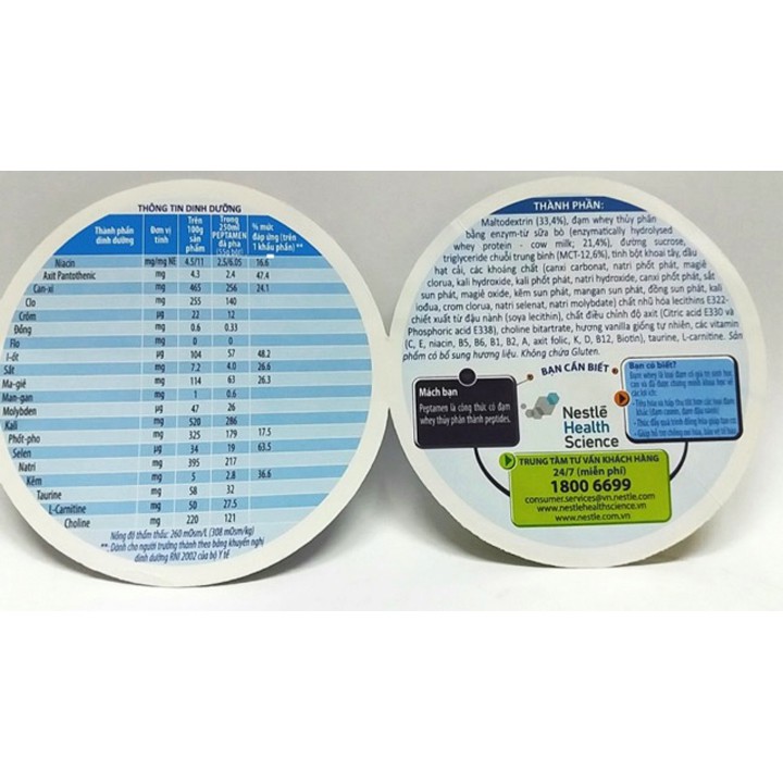 [CHÍNH HÃNG] Sữa Peptamen 400g | Dinh Dưỡng Cho Người Kém Hấp Thu, Bệnh Nhân Ung Thư, Người Ốm, Phẫu Thuật peptament