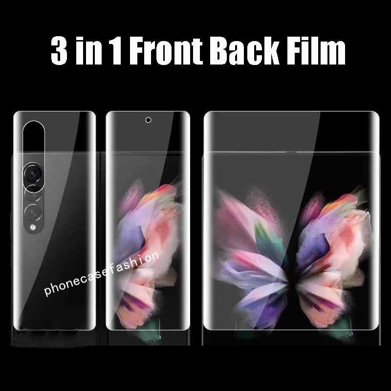 Miếng Dán Hydrogel Bảo Vệ Toàn Màn Hình Cho Samsung Galaxy Z Fold 5 4 3 2 Fold4 Fold5 5G Kính