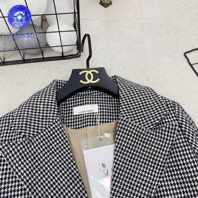 Set Áo Vest Nữ Kèm Chân Váy Xếp Ly Thiết Kế Trẻ Trung, Họa Tiết Kẻ Sọc, Caro, Phong Cách Hàn Quốc Hot 2021–TADAKAD SHOP | BigBuy360 - bigbuy360.vn