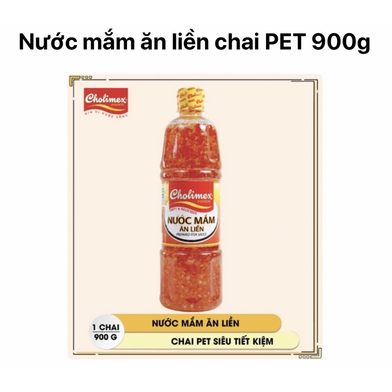Nước Mắm Ăn Liền Cholimex Pet Chai 900g