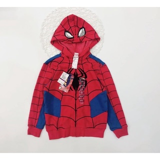 ÁO KHOÁC NỈ SPIDERMAN