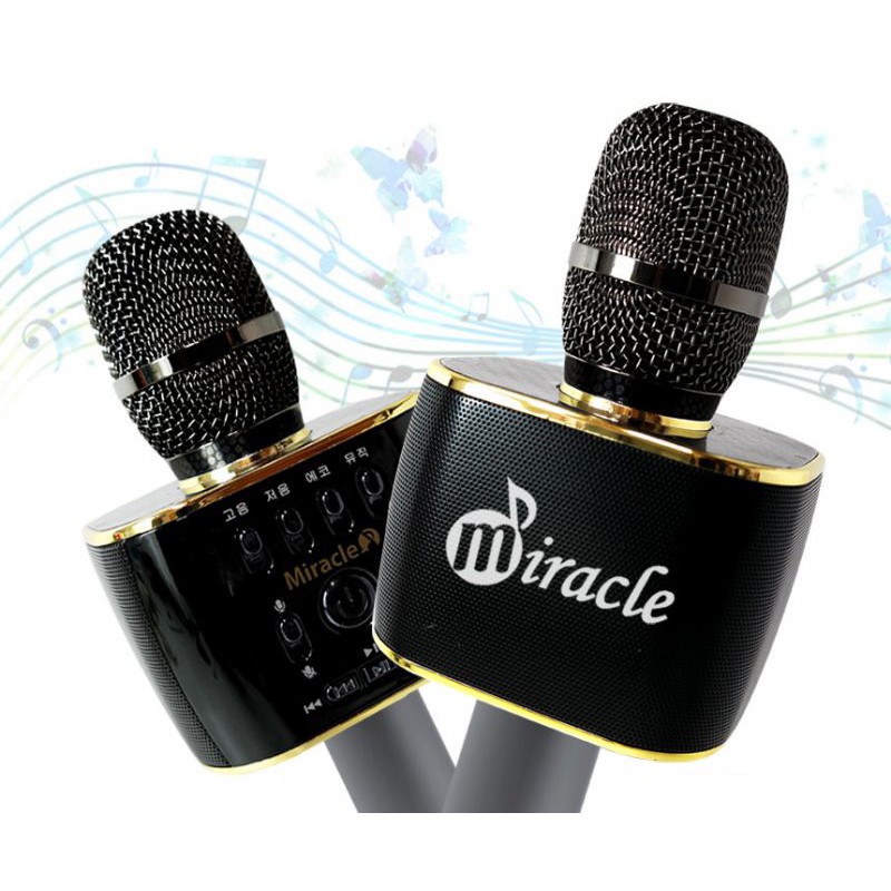 Micro Karaoke Bluetooth Hàn Quốc Miracle M70 hát cực hay