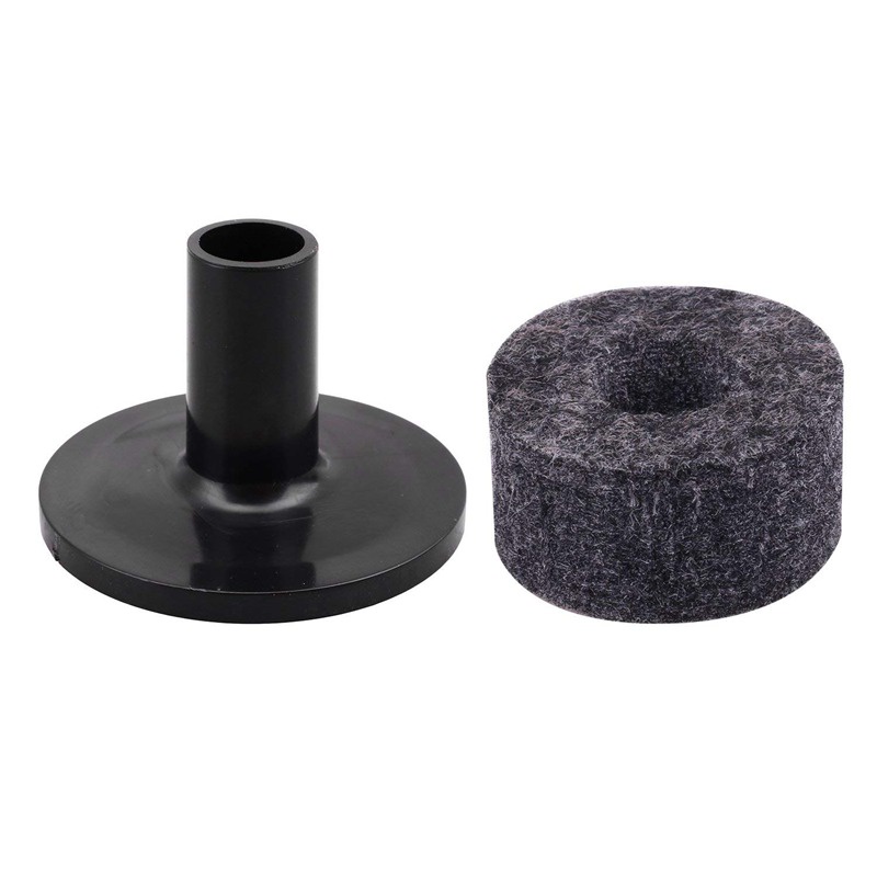 8pcs Cymbal Stand 25mm Máy giặt nỉ + 2PCS Cymbal Sleeves Thay thế cho Bộ trống kệ