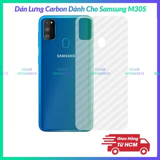 Miếng Dán Lưng Cacbon Dành Cho Samsung Galaxy M30S