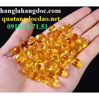 Combo 50 hoặc 100 thỏi vàng tài lộc thần tài pha lê (kim nguyên bảo) thờ cúng, trang trí phong thủy ý nghĩa